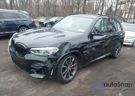 2021 BMW X3 M40I z USA, uszkodzony, nr VIN 5UXTY9C02M9F22914